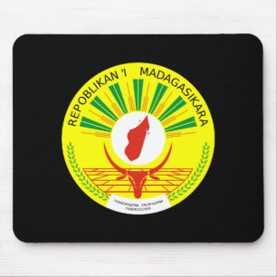 Mousepad Brasão de Madagascar