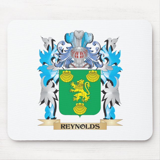 Mousepad Brasão de Reynolds - crista da família (Frente)