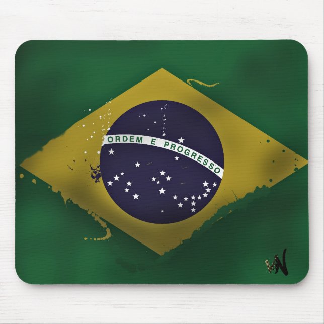 Mousepad Brasil, (Frente)