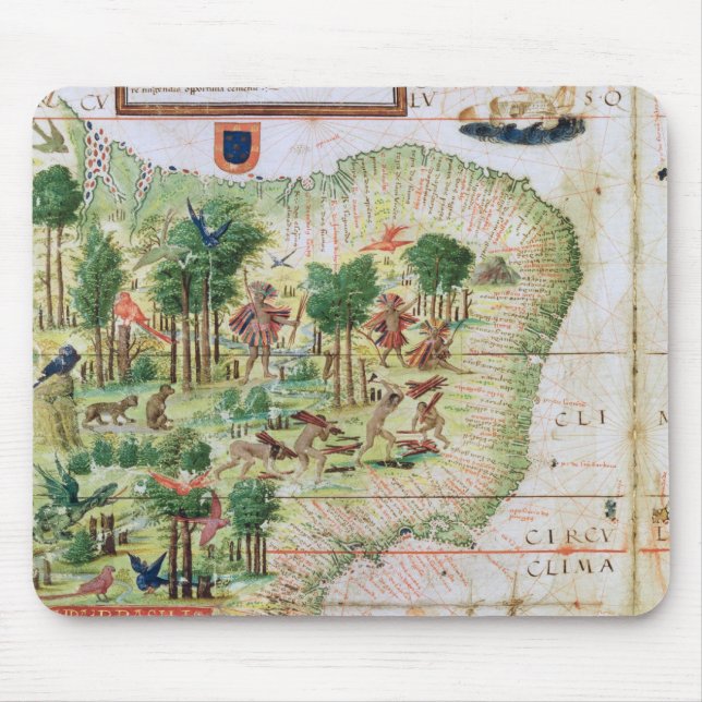 Mousepad Brasil 'dos atlas de Miller (Frente)