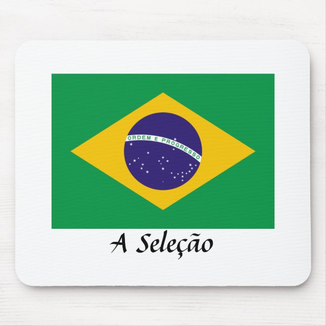 Mousepad Brasil "Seleção A" (Frente)