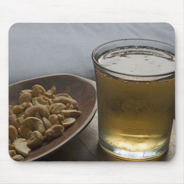 Mousepad Brasil. Um copo de Guarana Energy refrescante (Frente)