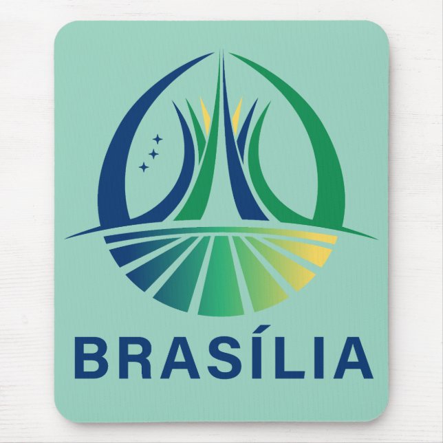 Mousepad Brasília Capital do Brasil (Frente)