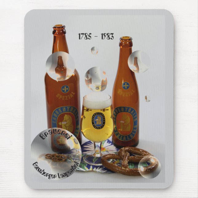 Mousepad Brauerei Baumberger Langenthal Mauspad (Frente)