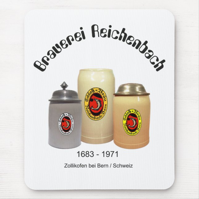 Mousepad Brauerei Reichenbach Bern Mauspad (Frente)