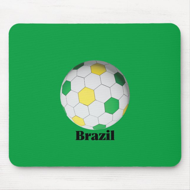 Mousepad Brazil Soccer (Frente)
