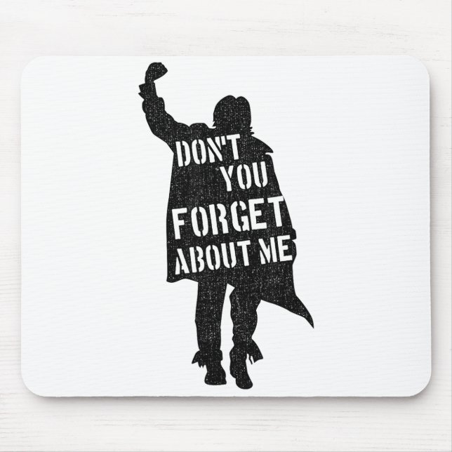 Mousepad Breakfast Club Don't You Forget About Me Silhouett (Frente)