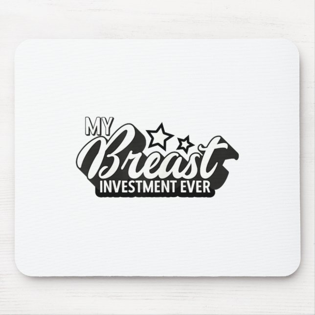 Mousepad Breast Implants Ies Funny New S Plastic Surgery  (Frente)