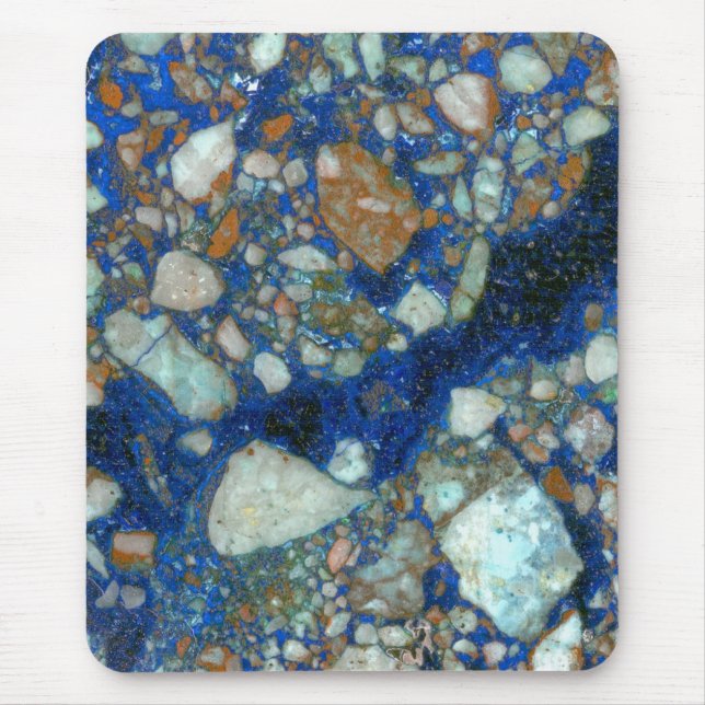 Mousepad Brecha da malaquite de Azurite (Frente)