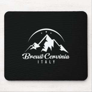 Mousepad Breuil-cervinia Itália Ski Resort Skiing Snowboard