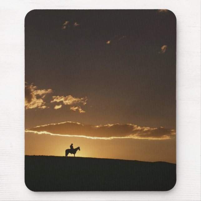 Mousepad Brevemente Cowboy Sunset (Frente)