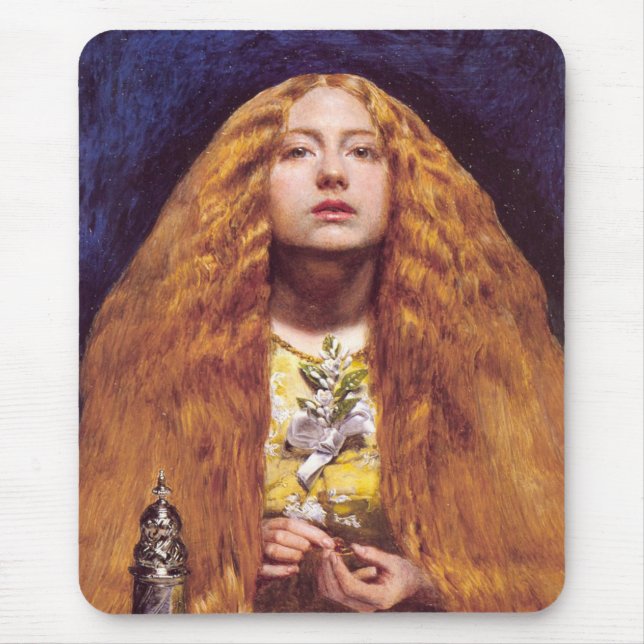 Mousepad Bridesmaid, c.1851, por John Everett Millais (Frente)