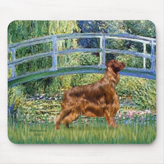 Mousepad Bridge - Irish Setter 3 (Frente)