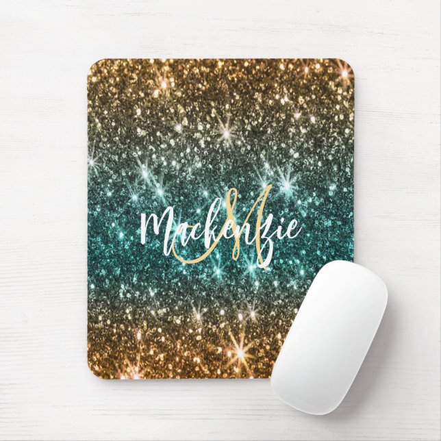 Mousepad Brilhante Colorida (Com mouse)
