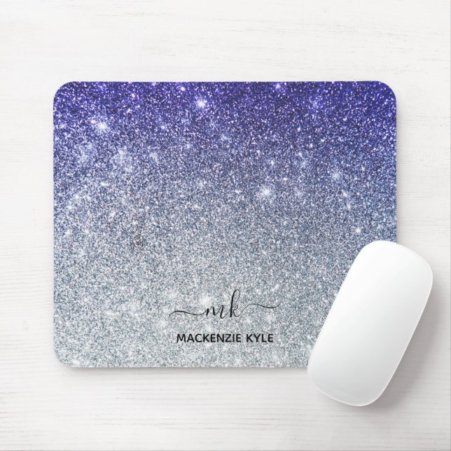 Mousepad Brilhante Roxo e Brilhante (Com mouse)