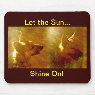 Mousepad Brilhar Em Mim German shepherd