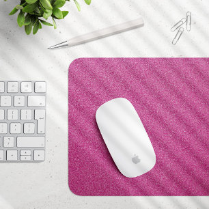 Mousepad Brilho Cor-de-Rosa, Minigrama, Fundo da Brilhante