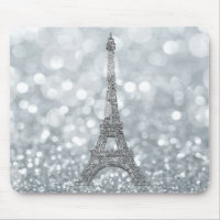 Brilho de Prata Brilho Paris Torre Eiffel Glam