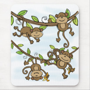 Mousepad Brilho do macaco