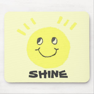 Mousepad Brilho do smiley face