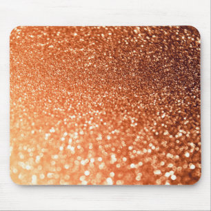 Mousepad Brilho na moda brilhante de cobre Sparkling de