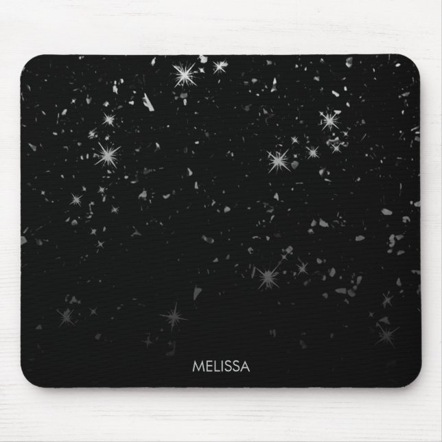Mousepad Brilho Preto (Frente)