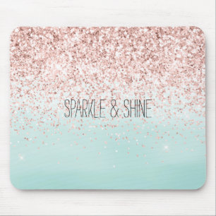 Mousepad Brilho Rosa Brilhante De Menina