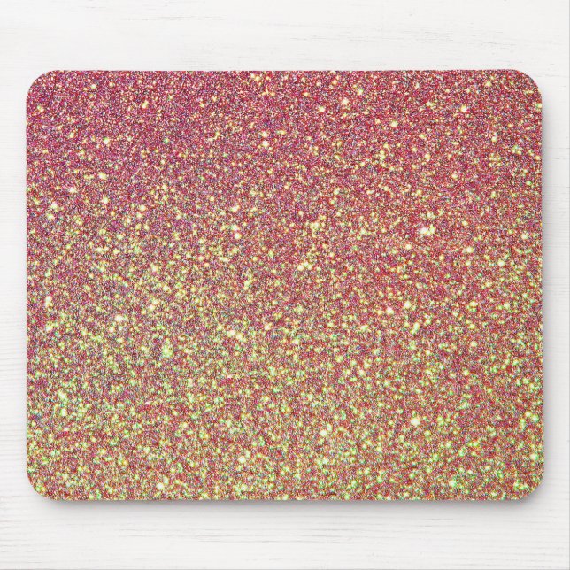 Mousepad Brilho Rosa E Amarelo (Frente)