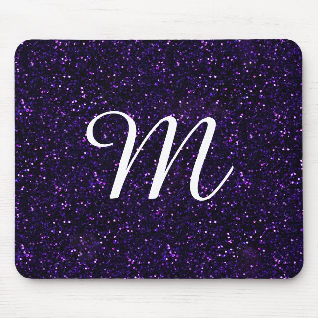 Mousepad Brilho roxo Amethyst escuro (Frente)
