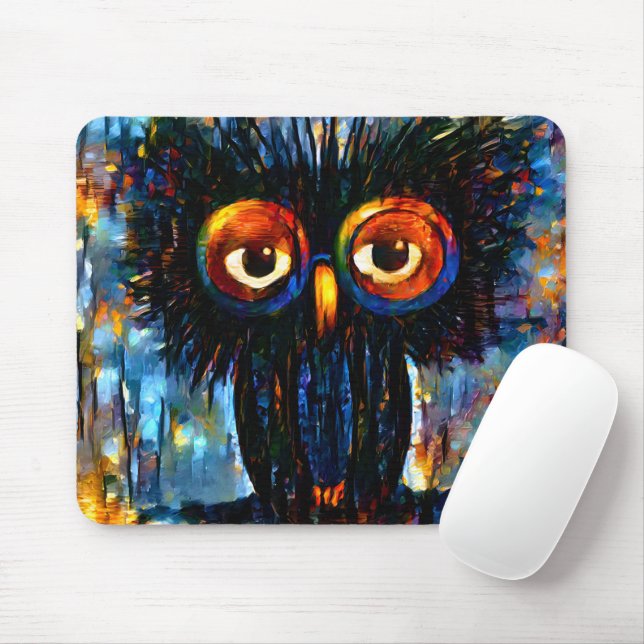 Mousepad Brilliant e Wise Owl (Com mouse)