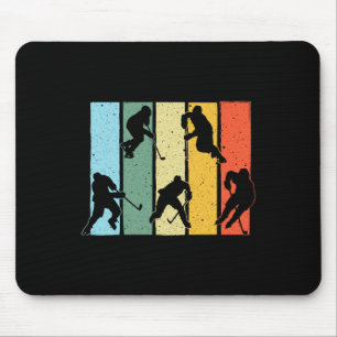 Mousepad Brincadeira De Hóquei No Gelo Para Mulheres Jogado