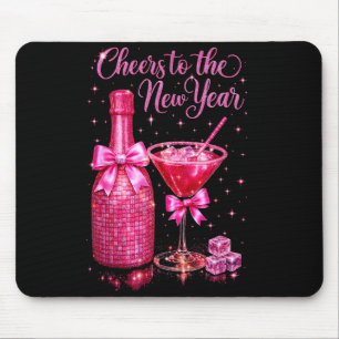 Mousepad Brindar ao Ano Novo Feliz Ano Novo 2026 Festa Wo