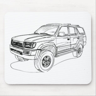 Mousepad Brinquedo 4Runner gen3 1996+