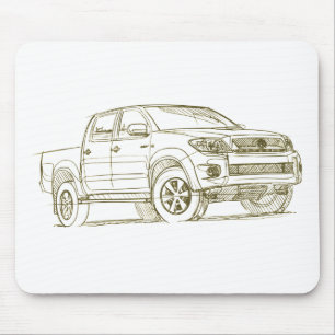Mousepad Brinquedo Hilux 2009