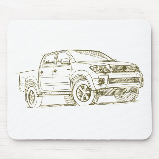 Mousepad Brinquedo Hilux 2009 (Frente)