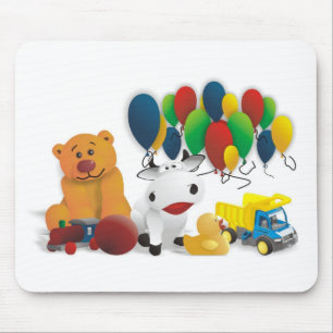 Mousepad brinquedos infantis