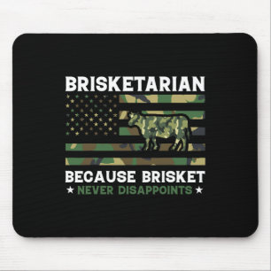 Mousepad Brisketarian Porque Brisket Nunca Desaponta Shi