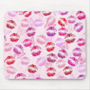 Mousepad Brisos De Batom A Rosa