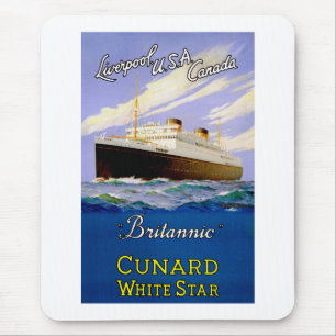 Mousepad ~ Britannic Liverpool, EUA, Canadá