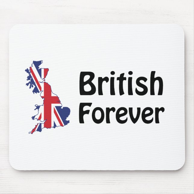 Mousepad British Forever (Frente)