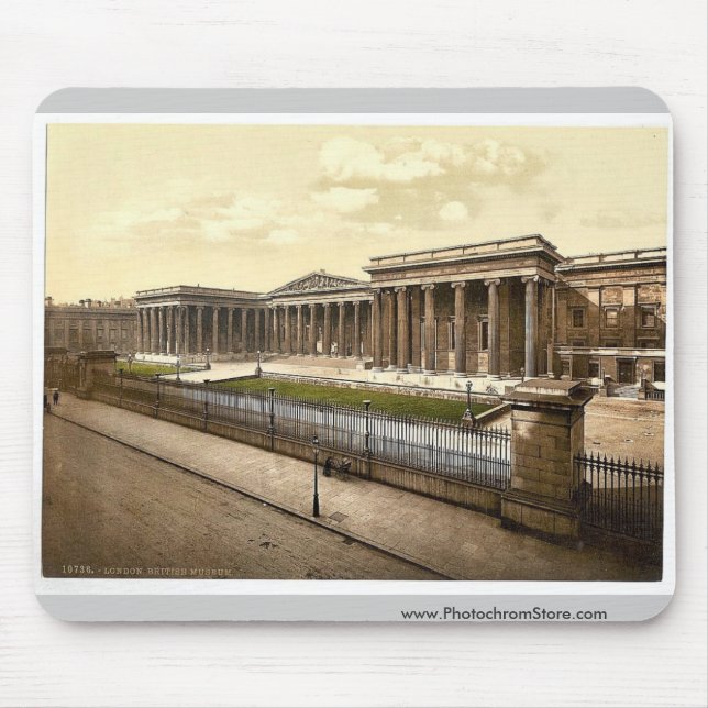 Mousepad British Museum, Londres, Inglaterra Photochrom (Frente)