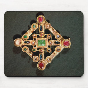 Mousepad Broche sob a forma de uma cruz grega