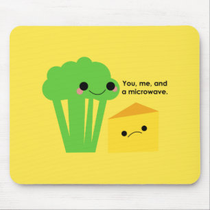 Mousepad Brócolis e Queijo