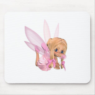 Mousepad Bronzeado de Ballerina Fada de Rosa - Salto