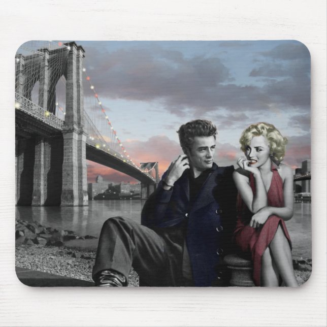 Mousepad Brooklyn B&W (Frente)