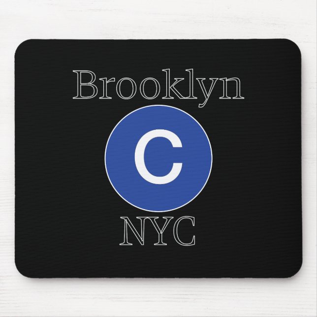 Mousepad Brooklyn C Train (Frente)