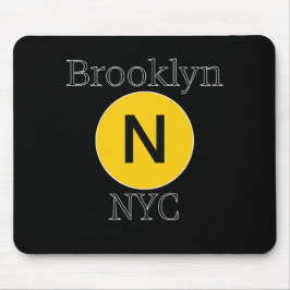 Mousepad Brooklyn N Train