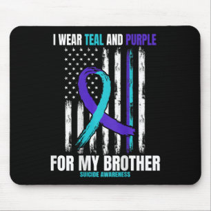 Mousepad Brother Suicida Awarse Prevention American Flag