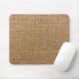 Mousepad Brown Burlap