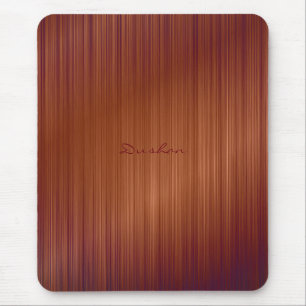 Mousepad Brown escovou o tapete do rato do metal